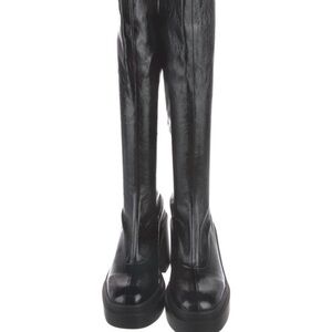 Robert Clergerie Leather Knee-High Women's Boots